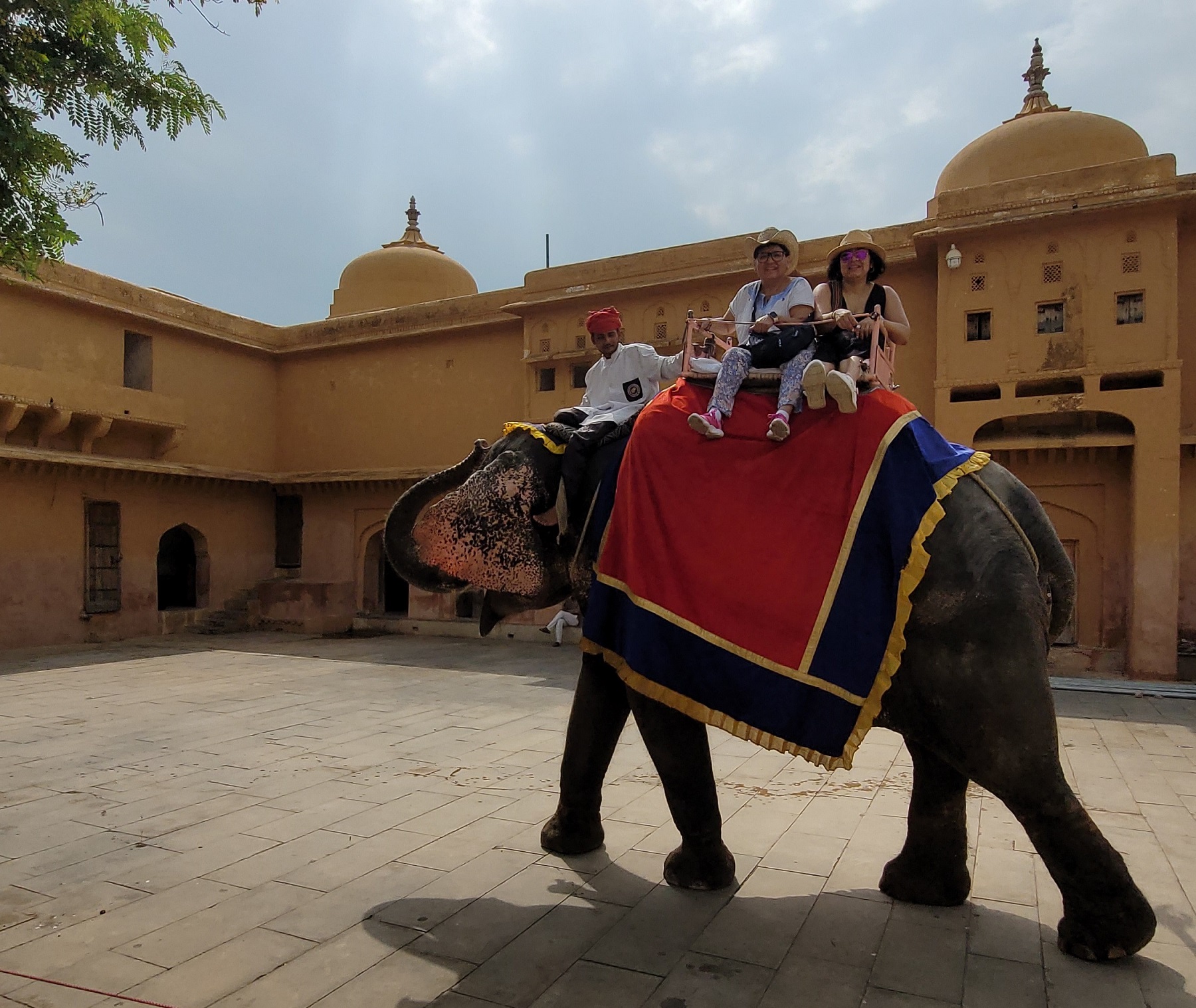 Elephant Ride at Amber Fort