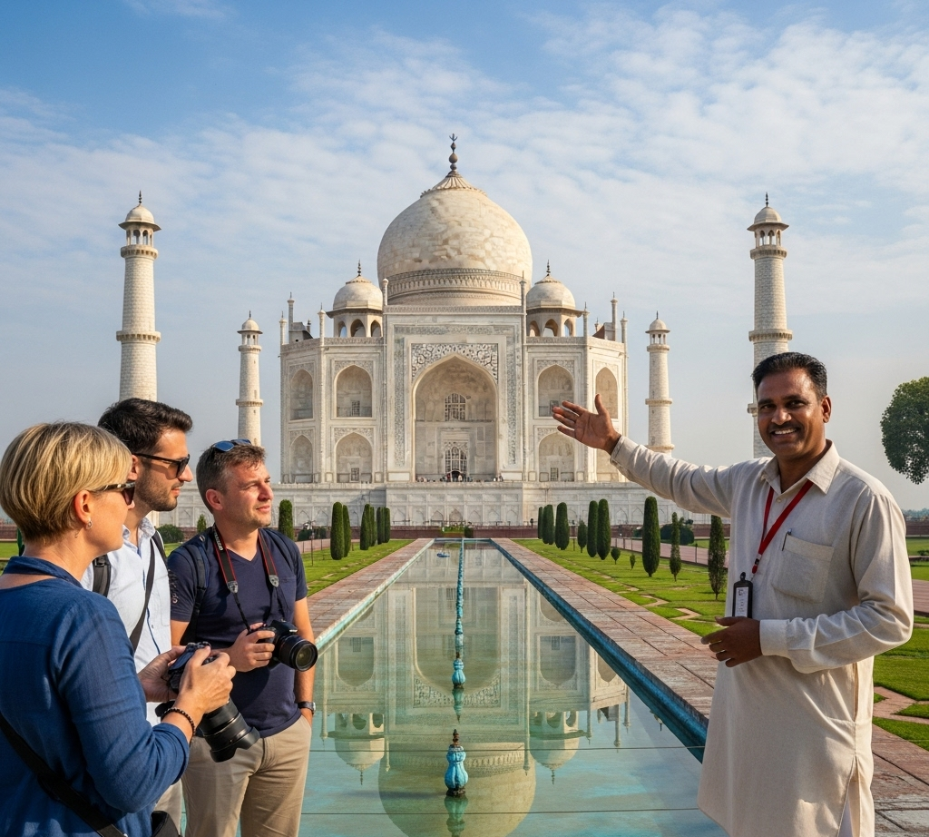Guided Tours Taj Mahal Agra