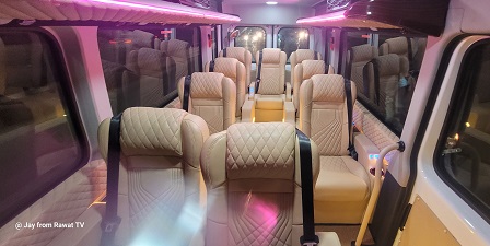 10 Seater Family Van on Rent Delhi