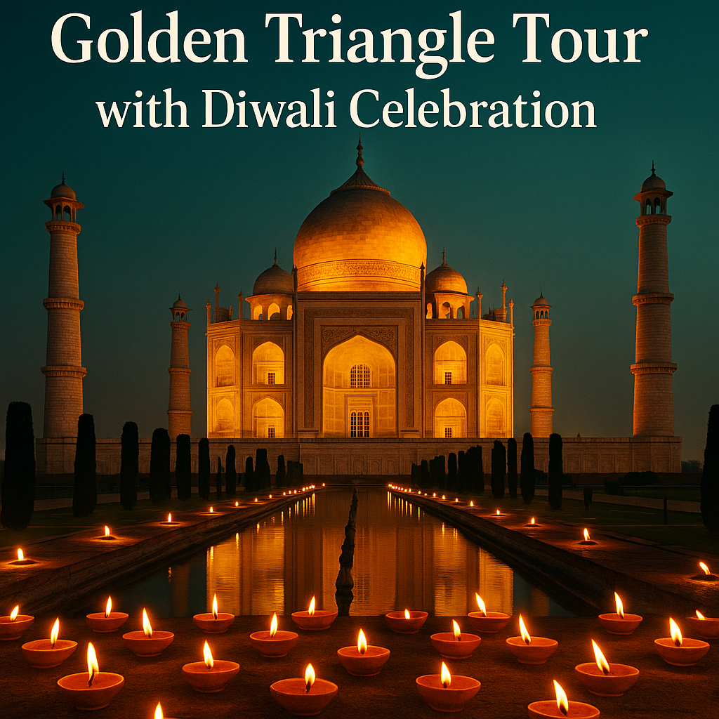 Diwali in Taj Mahal